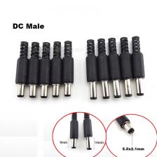 Разъем питания постоянного тока 9 мм/14 мм, штекерный разъем адаптера 5,5 мм x 2,1 мм, разъем для зарядки проводов для проектов DIY B5 Разъем питания постоянного тока 9 мм/14 мм, штекерный разъем адаптера 5,5 мм x 2,1 мм, разъем для зарядки проводов для проектов DIY B5