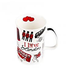 Керамическая кружка с Лондонским принтом Керамическая кружка с Лондонским принтом