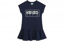 KENZO Детское платье, цвет Blue KENZO Детское платье, цвет Blue