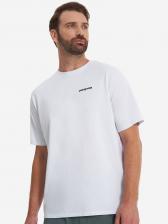Футболка мужская Patagonia Logo, Белый Футболка мужская Patagonia Logo, Белый