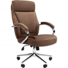 CHAIRMAN HOME 794 – компьютерное кресло для дома и офиса с превосходным сочетанием элегантного дизайна, отличной эргономики и оптимального функционала. Эстетичный облик гармонично дополнен обивкой из мягкого велюра, стильными хромированными подлокотниками и крестовиной. А накладка на спинке не только добавляет креслу выразительности, но и обеспечивает комфорт при использовании, поддерживая правильную осанку. Компьютерное кресло выполнено с учетом важных эргономических параметров, что обеспечивает удобную посадку на протяжении всего рабочего времени. Высокая спинка с поясничной поддержкой обеспечивает правильное положение тела, помогая избежать перенапряжения в спине. Большой встроенный подголовник и подлокотники с мягкими накладками создают дополнительный комфорт. Регулировка высоты сиденья позволяет адаптировать офисное кресло под рост пользователя, а механизм качания с фиксацией кресла в любом положении – расслабиться и покачаться в перерывах. Обивка из велюра, качественной и тактильно приятной ткани, легко очищается от бытовых загрязнений и не требует специального ухода. А прочный каркас и газпатрон 3 класса выдерживают до 120 кг постоянной нагрузки. CHAIRMAN HOME 794 – комфорт при каждом движении CHAIRMAN HOME 794 – компьютерное кресло для дома и офиса с превосходным сочетанием элегантного дизайна, отличной эргономики и оптимального функционала. Эстетичный облик гармонично дополнен обивкой из мягкого велюра, стильными хромированными подлокотниками и крестовиной. А накладка на спинке не только добавляет креслу выразительности, но и обеспечивает комфорт при использовании, поддерживая правильную осанку. Компьютерное кресло выполнено с учетом важных эргономических параметров, что обеспечивает удобную посадку на протяжении всего рабочего времени. Высокая спинка с поясничной поддержкой обеспечивает правильное положение тела, помогая избежать перенапряжения в спине. Большой встроенный подголовник и подлокотники с мягкими накладками создают дополнительный комфорт. Регулировка высоты сиденья позволяет адаптировать офисное кресло под рост пользователя, а механизм качания с фиксацией кресла в любом положении – расслабиться и покачаться в перерывах. Обивка из велюра, качественной и тактильно приятной ткани, легко очищается от бытовых загрязнений и не требует специального ухода. А прочный каркас и газпатрон 3 класса выдерживают до 120 кг постоянной нагрузки. CHAIRMAN HOME 794 – комфорт при каждом движении