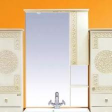 Зеркало Misty Olimpia Lux 75 R бежевая патина Зеркало Misty Olimpia Lux 75 R бежевая патина