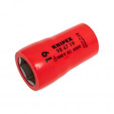 Головка для торцевых ключей Головка торцевая 1000 V (19; 1/2") Knipex KN-984719 Головка для торцевых ключей Головка торцевая 1000 V (19; 1/2") Knipex KN-984719