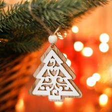 Елочная игрушка «Ель с узорами» Елочная игрушка «Ель с узорами»