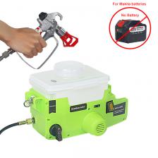 Новый безвоздушный распылитель краски 21 в с литиевой батареей, профессиональный распылитель краски высокого давления, подходит для батареи Makita безвоздушный краскопульт краскопульт краскопульт электрический Новый безвоздушный распылитель краски 21 в с литиевой батареей, профессиональный распылитель краски высокого давления, подходит для батареи Makita безвоздушный краскопульт краскопульт краскопульт электрический