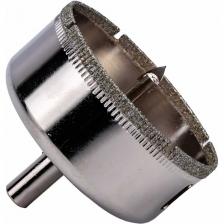 Алмазная коронка по керамограниту и керамике Коронка алмазная с центрирующим сверлом по керамограниту и керамике 68 мм Росомаха 723068 Алмазная коронка по керамограниту и керамике Коронка алмазная с центрирующим сверлом по керамограниту и керамике 68 мм Росомаха 723068