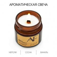 Свеча ароматическая ART FEEL Свеча ароматичекая аромат нероли/сосна/ваниль 100 Свеча ароматическая ART FEEL Свеча ароматичекая аромат нероли/сосна/ваниль 100