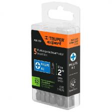 Набор бит Truper Phillips EXPERT 51 мм 50 шт PUDE-1202-50 100251 Набор бит Truper Phillips EXPERT 51 мм 50 шт PUDE-1202-50 100251