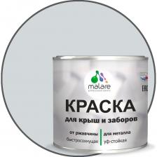 Краска MALARE для металлических заборов, матовый, светло-серый, 2,5 кг 2013930873000 представляет собой суспензию пигментов и наполнителей в растворе полиакриловой смолы с добавлением антикоррозионных пигментов и функциональных добавок. Совмещает в себе свойства преобразователя ржавчины, антикоррозионной грунтовки и финишного эмалевого покрытия. Для качественного увеличения показателя атмосферостойкости в состав добавляется смола Pliolite®. Область применения: предназначена для антикоррозионной защиты металлических поверхностей со следами коррозии (с толщиной коррозионного слоя не более 100 мкм). Является самостоятельным антикоррозионным покрытием для металлических поверхностей, подвергающихся атмосферным воздействиям и для окраски внутри помещений. Покрытие, состоящее из трех слоев эмали, нанесенных на подготовленную поверхность, в умеренном и холодном климате сохраняет защитные свойства 10 лет. Дополнительные характеристики: Пленка краски сочетает достаточную твердость с высокой эластичностью и долговечностью, устойчива к изменению температуры от - 50 до + 60 ?С. Температура окружающей среды и окрашиваемой поверхности может быть от – 20 ?С до + 50 ?С. Норма расхода: Расход на один слой: до 120-170 г/м2 по гладким поверхностям; Расход на рельефные поверхности не нормируется. Краска MALARE для металлических заборов, матовый, светло-серый, 2,5 кг 2013930873000 представляет собой суспензию пигментов и наполнителей в растворе полиакриловой смолы с добавлением антикоррозионных пигментов и функциональных добавок. Совмещает в себе свойства преобразователя ржавчины, антикоррозионной грунтовки и финишного эмалевого покрытия. Для качественного увеличения показателя атмосферостойкости в состав добавляется смола Pliolite®. Область применения: предназначена для антикоррозионной защиты металлических поверхностей со следами коррозии (с толщиной коррозионного слоя не более 100 мкм). Является самостоятельным антикоррозионным покрытием для металлических поверхностей, подвергающихся атмосферным воздействиям и для окраски внутри помещений. Покрытие, состоящее из трех слоев эмали, нанесенных на подготовленную поверхность, в умеренном и холодном климате сохраняет защитные свойства 10 лет. Дополнительные характеристики: Пленка краски сочетает достаточную твердость с высокой эластичностью и долговечностью, устойчива к изменению температуры от - 50 до + 60 ?С. Температура окружающей среды и окрашиваемой поверхности может быть от – 20 ?С до + 50 ?С. Норма расхода: Расход на один слой: до 120-170 г/м2 по гладким поверхностям; Расход на рельефные поверхности не нормируется.