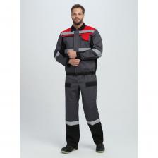 Костюм рабочий «Виват-2 Премиум» состоит из двух предметов: куртка рабочая мужская и полукомбинезон рабочий.Спецодежда изготовлена в соответствии с ГОСТ из ткани повышенной плотности 240 гр., устойчива к механическим повреждениям, отличается длительным периодом эксплуатации.Укороченная рабочая куртка с поясом на резинке и скрытой молнией отлично сидит по фигуре.Оснащена множеством функциональных карманов, в том числе закрывающимся на липучку карманом для средств связи.Для работы в местах с плохим освещением предусмотрены световозвращающие полосы.Полукомбинезон снабжен накладными боковыми карманами, усиленными дополнительным слоем ткани.Данная особенность помогает избежать порезов при размещении в карманах острых рабочих инструментов.Благодаря эластичной ленте в талии и бретелях рабочий комбинезон не сковывает движения, удобен в разных рабочих ситуациях. Костюм рабочий «Виват-2 Премиум» состоит из двух предметов: куртка рабочая мужская и полукомбинезон рабочий.Спецодежда изготовлена в соответствии с ГОСТ из ткани повышенной плотности 240 гр., устойчива к механическим повреждениям, отличается длительным периодом эксплуатации.Укороченная рабочая куртка с поясом на резинке и скрытой молнией отлично сидит по фигуре.Оснащена множеством функциональных карманов, в том числе закрывающимся на липучку карманом для средств связи.Для работы в местах с плохим освещением предусмотрены световозвращающие полосы.Полукомбинезон снабжен накладными боковыми карманами, усиленными дополнительным слоем ткани.Данная особенность помогает избежать порезов при размещении в карманах острых рабочих инструментов.Благодаря эластичной ленте в талии и бретелях рабочий комбинезон не сковывает движения, удобен в разных рабочих ситуациях.