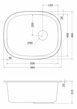 Мойка EMAR EMQ-1560.P EMQ-1560.P Берилл Мойка EMAR EMQ-1560.P EMQ-1560.P Берилл