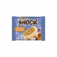 Пирожное FitnesShock брауни миндаль-кокос 50 г Пирожное FitnesShock брауни миндаль-кокос 50 г