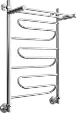 Полотенцесушитель водяной Двин FW 80/50 К1 80x55 см, полированный хром, лесенка, с полкой Полотенцесушитель водяной Двин FW 80/50 К1 80x55 см, полированный хром, лесенка, с полкой