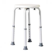 табурет для ванной VITARTA 41х35х34,5-52,5см алюминий пластик белый табурет для ванной VITARTA 41х35х34,5-52,5см алюминий пластик белый