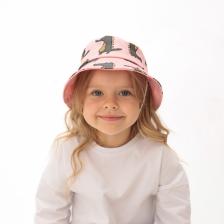 Панама детская MINAKU «Крокодилы», розовая, размер 52-54 Панама детская MINAKU «Крокодилы», розовая, размер 52-54