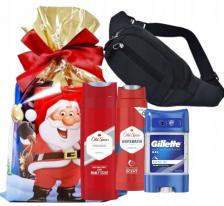 Подарочный набор Old Spice для мужчин, 2 геля + стик с почечной сумкой Подарочный набор Old Spice для мужчин, 2 геля + стик с почечной сумкой