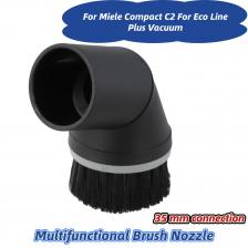 1 шт., многофункциональная насадка для щетки с нейлоновой щетиной, 35 мм, соединение для Miele Compact C2, детали для пылесоса Eco Line Plus 1 шт., многофункциональная насадка для щетки с нейлоновой щетиной, 35 мм, соединение для Miele Compact C2, детали для пылесоса Eco Line Plus