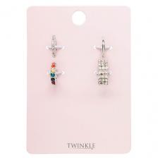 Набор серег TWINKLE Набор кафф RAINBOW Набор серег TWINKLE Набор кафф RAINBOW