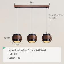 Подвесной светильник LNLZ желтый травертин Подвесной светильник LNLZ желтый травертин