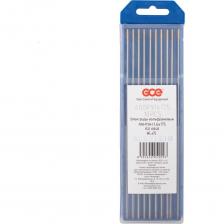 Вольфрамовый электрод Электрод вольфрамовый WL-15 (10 шт; 1.6x175 мм; золотистый) GCE 400P916175SB Вольфрамовый электрод Электрод вольфрамовый WL-15 (10 шт; 1.6x175 мм; золотистый) GCE 400P916175SB