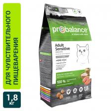 Сухой корм для кошек Probalance с курицей и рисом 1.8кг Сухой корм для кошек Probalance с курицей и рисом 1.8кг