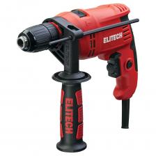 Инструменты ELITECH серии "Стандарт" неприхотливы и надёжны, рассчитаны на продолжительные, интенсивные нагрузки. Обладают необходимыми степенями защиты от влаги, пыли и нестабильного напряжения в сети.Ударная дрель ELITECH ДУ 0713РЭ мощностью 650 Вт, с быстрозажимным патроном под оснастку 1,5-13 мм предназначена для сверления отверстий в дереве, гипсокартоне, керамической плитке, металле, пластмассе и других производных материалах. В качестве рабочей насадки для сверления используется сверло соответствующего типа - по дереву, по металлу и т.д. Инструменты ELITECH серии "Стандарт" неприхотливы и надёжны, рассчитаны на продолжительные, интенсивные нагрузки. Обладают необходимыми степенями защиты от влаги, пыли и нестабильного напряжения в сети.Ударная дрель ELITECH ДУ 0713РЭ мощностью 650 Вт, с быстрозажимным патроном под оснастку 1,5-13 мм предназначена для сверления отверстий в дереве, гипсокартоне, керамической плитке, металле, пластмассе и других производных материалах. В качестве рабочей насадки для сверления используется сверло соответствующего типа - по дереву, по металлу и т.д.