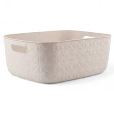 корзина CURVER Softex M 38х28х14см 12,5л пластик бежевый корзина CURVER Softex M 38х28х14см 12,5л пластик бежевый