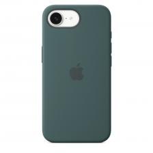 Чехол Apple Silicone Case для iPhone 16e, зеленый Чехол Apple Silicone Case для iPhone 16e, зеленый