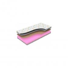 Детский беспружинный матрас Сорванец имеет разную жёсткость сторон. Модель базируется на монолитном блоке ортопедической пены высокой плотности, которая обладает всеми качествами натурального латекса и оказывает ребенку анатомическую поддержку. Матрас подходит для детей любого возраста.Одна из сторон жесткая, благодаря слою природного кокоса. Кокос придает необходимую упругость и наделяет спальную поверхность ортопедическими свойствами.Оба материала хорошо пропускают воздух, предотвращают образование пыли и не вызывают у детей аллергию.Чехол: хлопковая бязь, из которой выполнен чехол матраса, украшена жизнерадостным детским принтом. Обивка снабжена боковой молнией, поэтому может снимать при такой необходимости. Детский беспружинный матрас Сорванец имеет разную жёсткость сторон. Модель базируется на монолитном блоке ортопедической пены высокой плотности, которая обладает всеми качествами натурального латекса и оказывает ребенку анатомическую поддержку. Матрас подходит для детей любого возраста.Одна из сторон жесткая, благодаря слою природного кокоса. Кокос придает необходимую упругость и наделяет спальную поверхность ортопедическими свойствами.Оба материала хорошо пропускают воздух, предотвращают образование пыли и не вызывают у детей аллергию.Чехол: хлопковая бязь, из которой выполнен чехол матраса, украшена жизнерадостным детским принтом. Обивка снабжена боковой молнией, поэтому может снимать при такой необходимости.