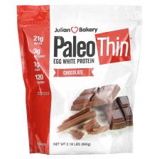 Julian Bakery, Paleo Thin, протеин из яичного белка, со вкусом шоколада, 990 г (2,18 фунта) Julian Bakery, Paleo Thin, протеин из яичного белка, со вкусом шоколада, 990 г (2,18 фунта)