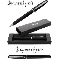 Ручка подарочная Penac FX-2 проработана до мельчайших деталей: круглый лакированный корпус отлично сочетается с металлическим наконечником и насыщенными гелевыми чернилами. Улучшенная формула чернил обеспечивает моментальное высыхание надписей, исключая размазывание (удобно для левшей), и отличается повышенной светостойкостью. Система двойного шарика обеспечивает два ключевых преимущества – исключительную четкость письма и защиту от высыхания. Чернила не проступают сквозь бумагу и рекомендуются для самых важных документов. Ручка гелевая не течет и не мажет, а толщина линии письма остается постоянной даже при изменении силы нажима и угла наклона. Благодаря экономичному расходу чернил и их увеличенному объему гелевая ручка черная отличается большой длиной линии. Дизайн модели выполнен в классическом стиле перьевой ручки. Упакована в подарочную черную коробку. Диаметр пишущего узла 0,7мм, толщина линии 0,35мм. Гелевые чернила - черные. Сменный стержень. 100% контроль качества. Элегантные гелевые ручки - это всегда красивый, полезный и долговечный подарок. . Ручка подарочная Penac FX-2 проработана до мельчайших деталей: круглый лакированный корпус отлично сочетается с металлическим наконечником и насыщенными гелевыми чернилами. Улучшенная формула чернил обеспечивает моментальное высыхание надписей, исключая размазывание (удобно для левшей), и отличается повышенной светостойкостью. Система двойного шарика обеспечивает два ключевых преимущества – исключительную четкость письма и защиту от высыхания. Чернила не проступают сквозь бумагу и рекомендуются для самых важных документов. Ручка гелевая не течет и не мажет, а толщина линии письма остается постоянной даже при изменении силы нажима и угла наклона. Благодаря экономичному расходу чернил и их увеличенному объему гелевая ручка черная отличается большой длиной линии. Дизайн модели выполнен в классическом стиле перьевой ручки. Упакована в подарочную черную коробку. Диаметр пишущего узла 0,7мм, толщина линии 0,35мм. Гелевые чернила - черные. Сменный стержень. 100% контроль качества. Элегантные гелевые ручки - это всегда красивый, полезный и долговечный подарок. .