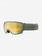 Горнолыжные очки Alpina Scarabeo Q-Lite Moon-Grey Matt, Желтый Горнолыжные очки Alpina Scarabeo Q-Lite Moon-Grey Matt, Желтый
