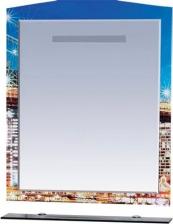 Зеркало Misty Манхеттен 75 с полкой и подсветкой Зеркало Misty Манхеттен 75 с полкой и подсветкой