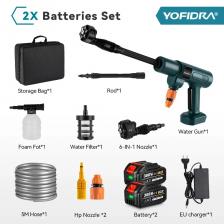 Yofidra бесщеточный электрический водяной пистолет 200 бар 6-в-1 для Makita 18В Yofidra бесщеточный электрический водяной пистолет 200 бар 6-в-1 для Makita 18В