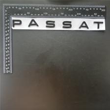 Для PASSAT шрифт буквы эмблема стайлинга автомобиля ремонт среднего багажника логотип значок наклейки для VW хромированный глянцевый черный Для PASSAT шрифт буквы эмблема стайлинга автомобиля ремонт среднего багажника логотип значок наклейки для VW хромированный глянцевый черный