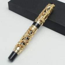 Jinhao золотая шариковая ручка с драконом и фениксом Jinhao золотая шариковая ручка с драконом и фениксом