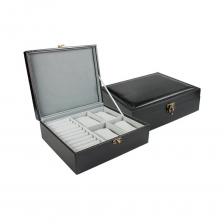 Шкатулка для ювелирных украшений из искусственной кожи Лидер Шкатулка для ювелирных украшений из искусственной кожи Лидер