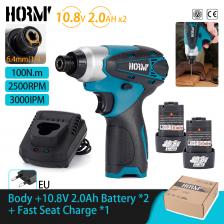 12 В Беспроводная электрическая ударная дрель 100 Нм Мини-дрель Power Driver Перезаряжаемая электрическая отвертка Электроинструмент для батареи Makita 12 В Беспроводная электрическая ударная дрель 100 Нм Мини-дрель Power Driver Перезаряжаемая электрическая отвертка Электроинструмент для батареи Makita