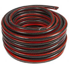 Шланг садовый Вихрь ПВХ усиленный премиум 1/2 25м чёрно-красный Шланг садовый Вихрь ПВХ усиленный премиум 1/2 25м чёрно-красный