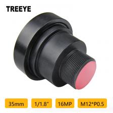 HD 4K 16 мегапиксельный объектив 35 мм M12 для видеонаблюдения HD 4K 16 мегапиксельный объектив 35 мм M12 для видеонаблюдения