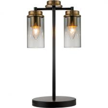 Настольная лампа Escada Dinasty 2118/2 E14*40W Black/Brass Настольная лампа Escada Dinasty 2118/2 E14*40W Black/Brass