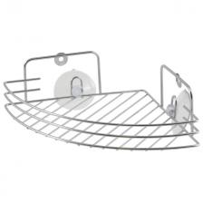 полка угловая 1-ярусная РЫЖИЙ КОТ 19х19х6см хром металл полка угловая 1-ярусная РЫЖИЙ КОТ 19х19х6см хром металл