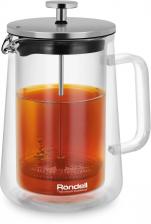 Чайник RONDELL Френч-пресс Eletto RDS-1823 0.6л прозрачный Чайник RONDELL Френч-пресс Eletto RDS-1823 0.6л прозрачный