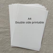 Двухсторонняя термоусадочная пленка для печати A4, 10 шт Двухсторонняя термоусадочная пленка для печати A4, 10 шт