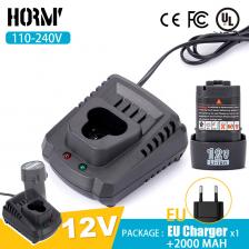 Зарядное устройство для литиевой батареи модели Makita 12 В + аккумулятор 1500/2000 мАч применяется к аккумуляторной электрической дрели, шлифовальной машине, электрической пилы Зарядное устройство для литиевой батареи модели Makita 12 В + аккумулятор 1500/2000 мАч применяется к аккумуляторной электрической дрели, шлифовальной машине, электрической пилы