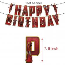 Марвел Железный Человек набор для вечеринки Марвел Железный Человек набор для вечеринки