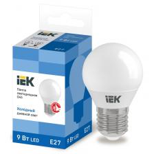 IEK LLE-G45-9-230-65-E27 Лампа LED G45 шар 9Вт 230В 6500К IEK LLE-G45-9-230-65-E27 Лампа LED G45 шар 9Вт 230В 6500К