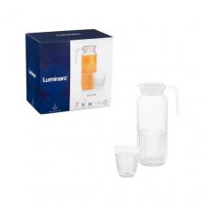 Набор Luminarc Gridz кувшин + стаканы 7 предметов 7 предметов 1.3 л бесцветный 25.2 см 6 7 1.3 л Набор Luminarc Gridz кувшин + стаканы 7 предметов 7 предметов 1.3 л бесцветный 25.2 см 6 7 1.3 л