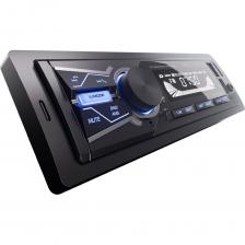 Автомобильный USB/BT ресиверПриложение для iOS и AndroidВыход на 4 динамика + линейный выход RCA (1 пара)Максимальная выходная мощность: 36ВтНоминальная выходная мощность (при КНИ менее 1%): 12ВтBluetooth (A2DP)2xUSB/micro SD для воспроизведения Mp3, FLACЗарядка 2xUSBСиняя подсветка кнопокВход AUX (3,5 мм джек)Линейный выход RCA (1 пара)Цифровой радио-тюнерПамять на 18 FM радиостанцийАвто поиск, авто запоминание станцийНесъемная панельЖидкокристаллический (VA) дисплейISO разъем (коннектор приобретается отдельно) Автомобильный USB/BT ресиверПриложение для iOS и AndroidВыход на 4 динамика + линейный выход RCA (1 пара)Максимальная выходная мощность: 36ВтНоминальная выходная мощность (при КНИ менее 1%): 12ВтBluetooth (A2DP)2xUSB/micro SD для воспроизведения Mp3, FLACЗарядка 2xUSBСиняя подсветка кнопокВход AUX (3,5 мм джек)Линейный выход RCA (1 пара)Цифровой радио-тюнерПамять на 18 FM радиостанцийАвто поиск, авто запоминание станцийНесъемная панельЖидкокристаллический (VA) дисплейISO разъем (коннектор приобретается отдельно)