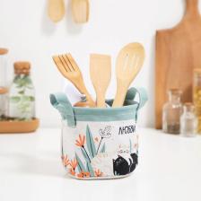 Корзинка текстильная «Этель» I meow you, 12x14 см Корзинка текстильная «Этель» I meow you, 12x14 см